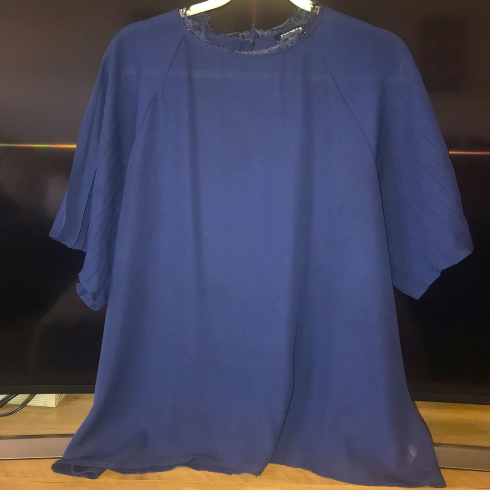 Navy Express blouse